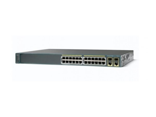 Cisco Catalyst 2960-X 24 GigE PoE 370W, 2 x 10G SFP+, LAN Base, WS-C2960X-24PD-L